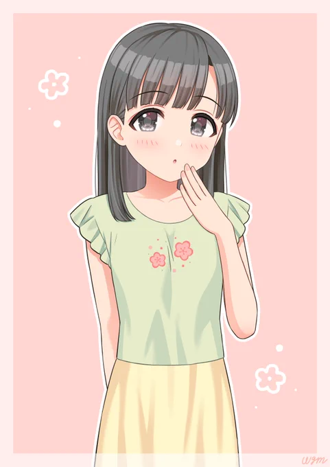 小早川紗枝12歳リクエストありがとうございました#Skeb #Commission 