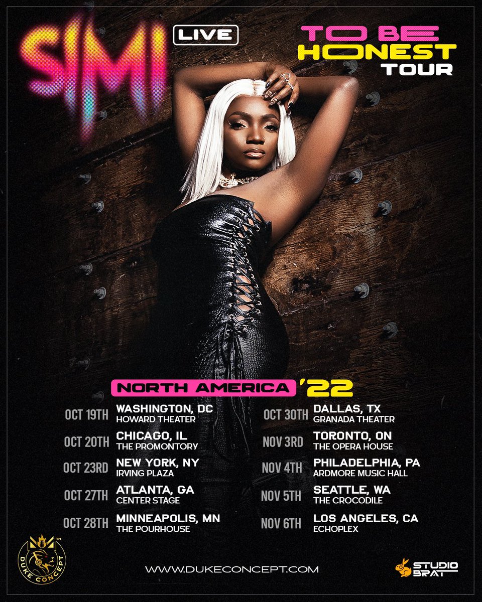 SympLySimi's tweet photo. #SIMILIVE #TBHTour NORTH AMERICA
Presale Tickets Ready 💕💕
Presale password is : Logba
https://t.co/yS4NanYXz5 https://t.co/Mpvv5jKbhD