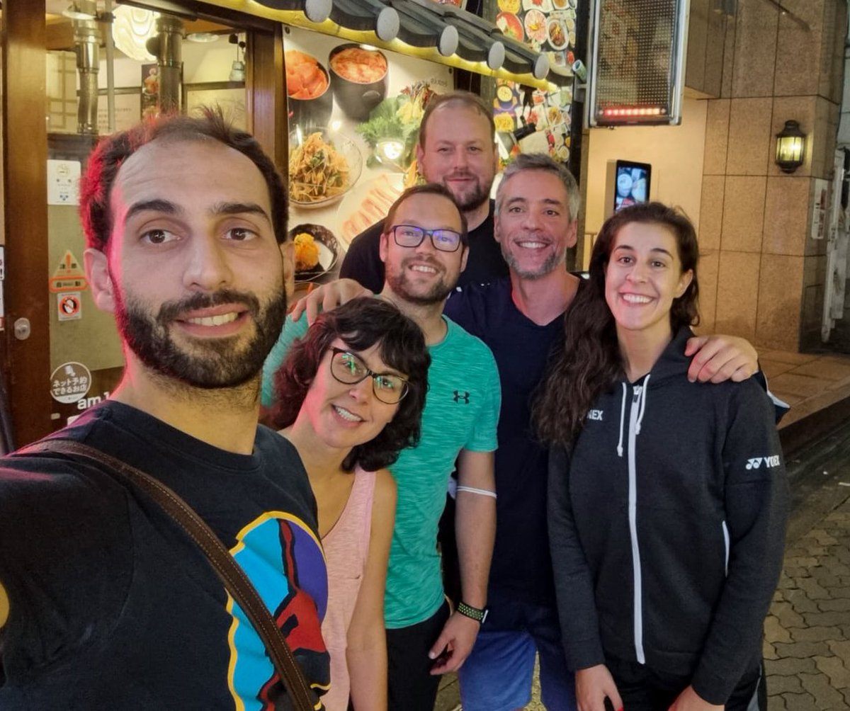 Ready for the first match! See you on Tuesday! 🇯🇵

Preparados para el primer partido! Os espero el martes! 🏸
(A partir de las 9 de la mañana, aprox.)

𝗟𝗶𝘃𝗲 | 𝗗𝗶𝗿𝗲𝗰𝘁𝗼 (Court 3)
youtube.com/c/bwftv

#PuedoPorquePiensoQuePuedo