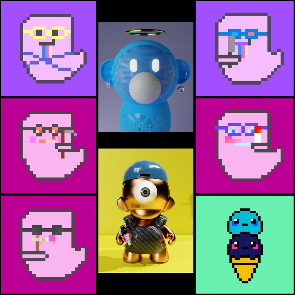 💥#NFTGIVEAWAY💥
Enter the Horse Race 🐎. 8 winners 8 prizes!! Number tied to your horse revealed in 3 days!! DO ALL👇👇👇
- LIKE/RT
- BUY 1 <a href="/MtvGhost/">Mtv Ghost</a> at @EpicGalleryMTV
- TAG 3 FRIENDS 
- DM ME WHAT # GHOST YOU BOUGHT

#NFTs #NFTCommunity #MultiVAC #MultiVACrace $SOL $FTM $ONE