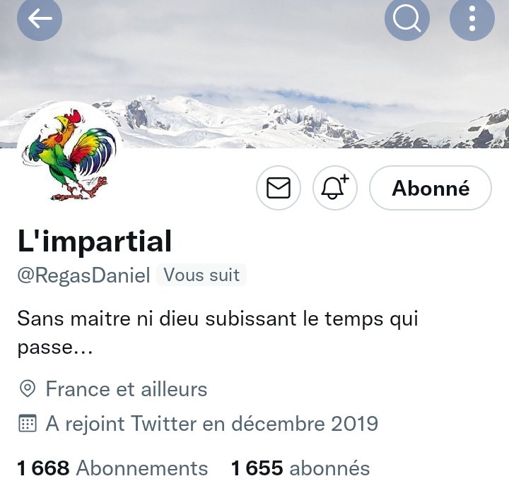 INFO🚨Mes amis abonnés😉Ainsi que l'équipe #JambonBeurre 🇨🇵Notre ami  <a href="/RegasDaniel/">L'impartial</a> 👍Aurait besoin d'un petit coup de pouce pour grossir sa TL!Et ainsi lui donner plus de visibilité!Merci de vous abonner à lui!Merci n'oubliez pas tous ensemble nous sommes plus forts!🇨🇵💪👍👌