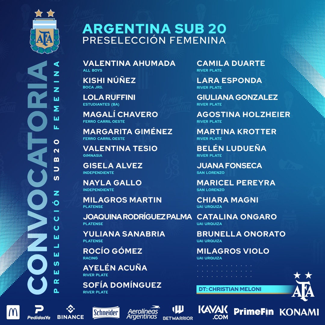 #SelecciónFemenina La #Sub20 volverá a trabajar esta semana, con los Odesur <a href="/asu2022oficial/">Asunción 2022</a> en el horizonte.

📝 bit.ly/3ClbzM7