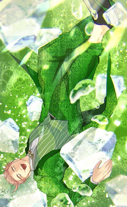 氷のペンが可愛かったから落書きさくらんぼ入れればよかった 
