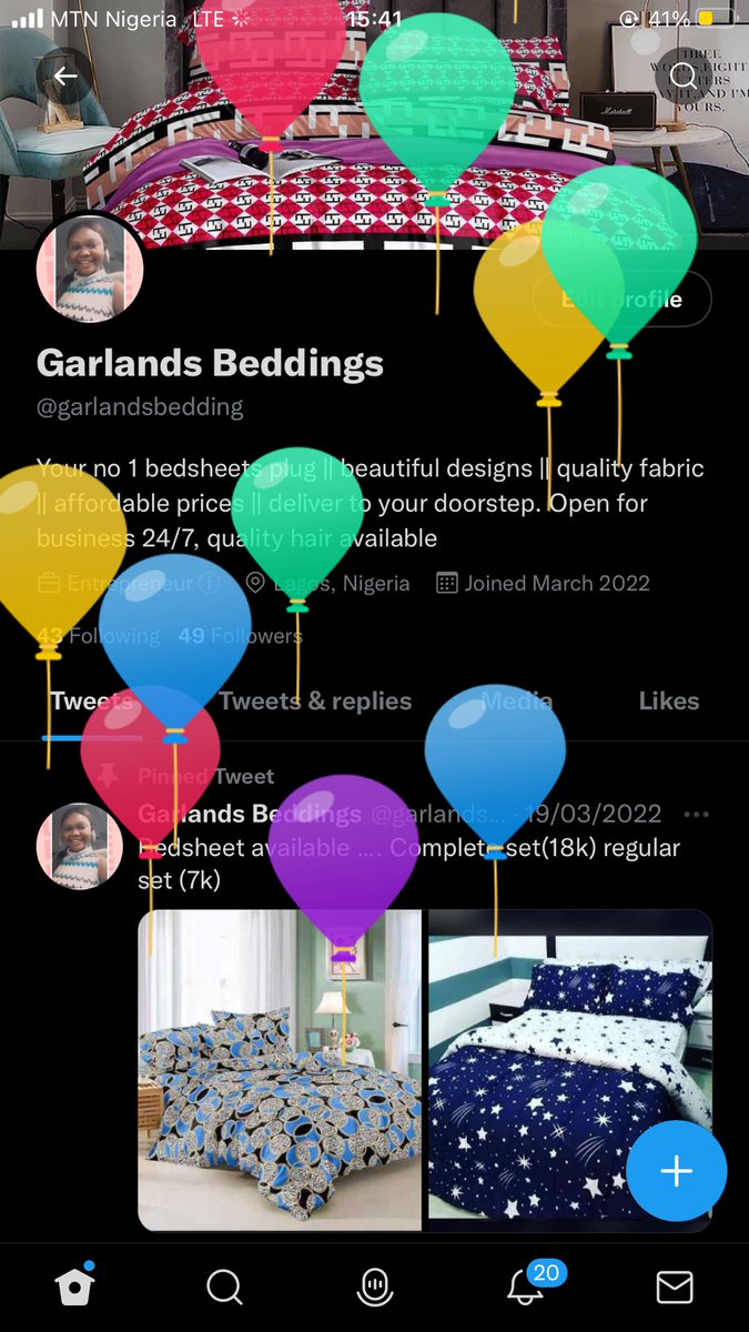 garlandsbedding's tweet photo. I got my balloons today😍😍 happy birthday to me 🎂 https://t.co/ZZkYAH95yD