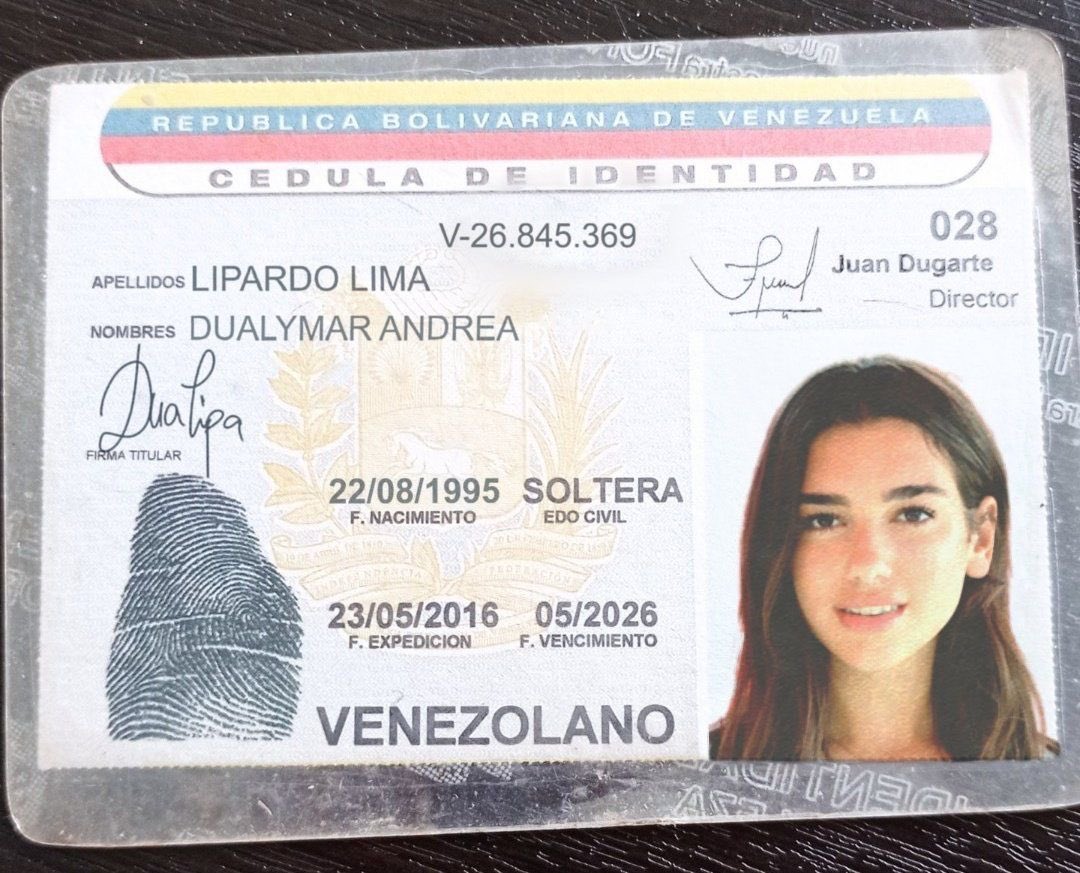 Hoy es el cumpleaños 27 de la más venezolana de todas: Lipardo Lima, Dualymar Andrea. ¡Muchas felicidades! 😅