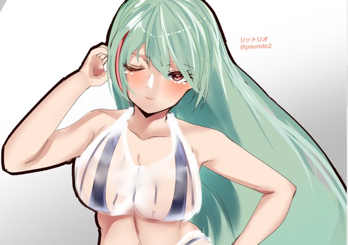 忘れてて30分ぐらいで急いでリットリオ描きましたまる
#アズレン版深夜の真剣お絵かき60分一本勝負 