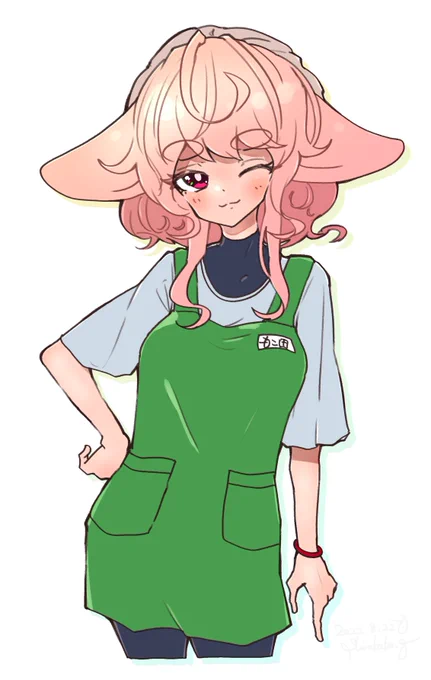 #めめアート 店員さんスマイルください!!!! 