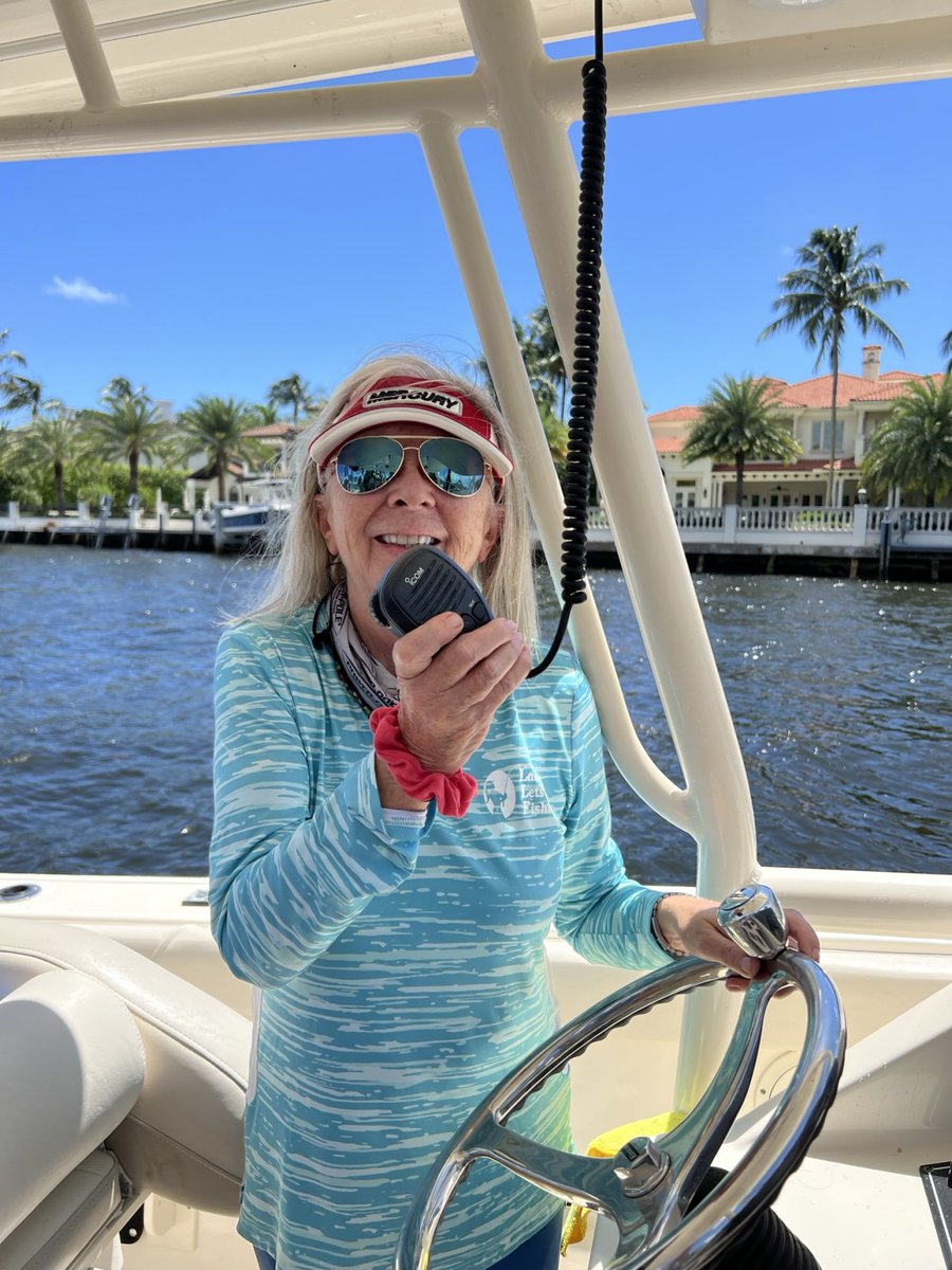 IcomAmericaInc's tweet photo. Icom is a proud supporter of Ladies, Let's Go Fishing! with all of their fishing endeavors. Be safe out there ladies. Bring it On. (https://t.co/eI0T0fKdIg) #IcomEveryhere #boating #safety https://t.co/QscyFEdG1K