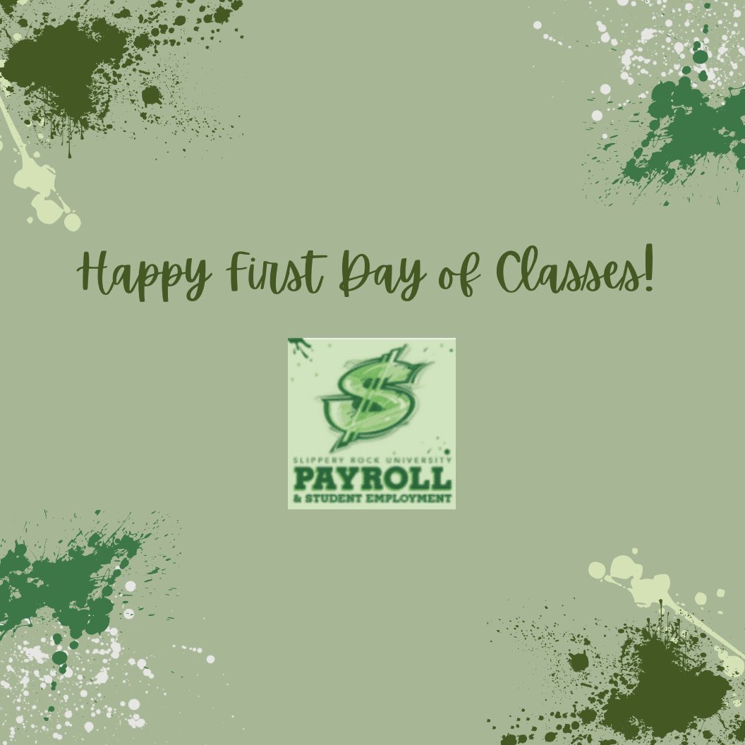 Happy First Day of Classes!! Enjoy your day! 🦁