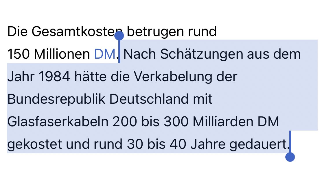 derPUPE's tweet photo. Das Traurigste am #BIGFON Project:

hätten wir 1981 begonnen hätte es 10mrd DM pro Jahr gekostet und wir wären 2021 in ganz Deutschland mit #Glasfaser fertig gewesen

NFO: https://t.co/IdllQFiR9p https://t.co/AEXdaVOT4u