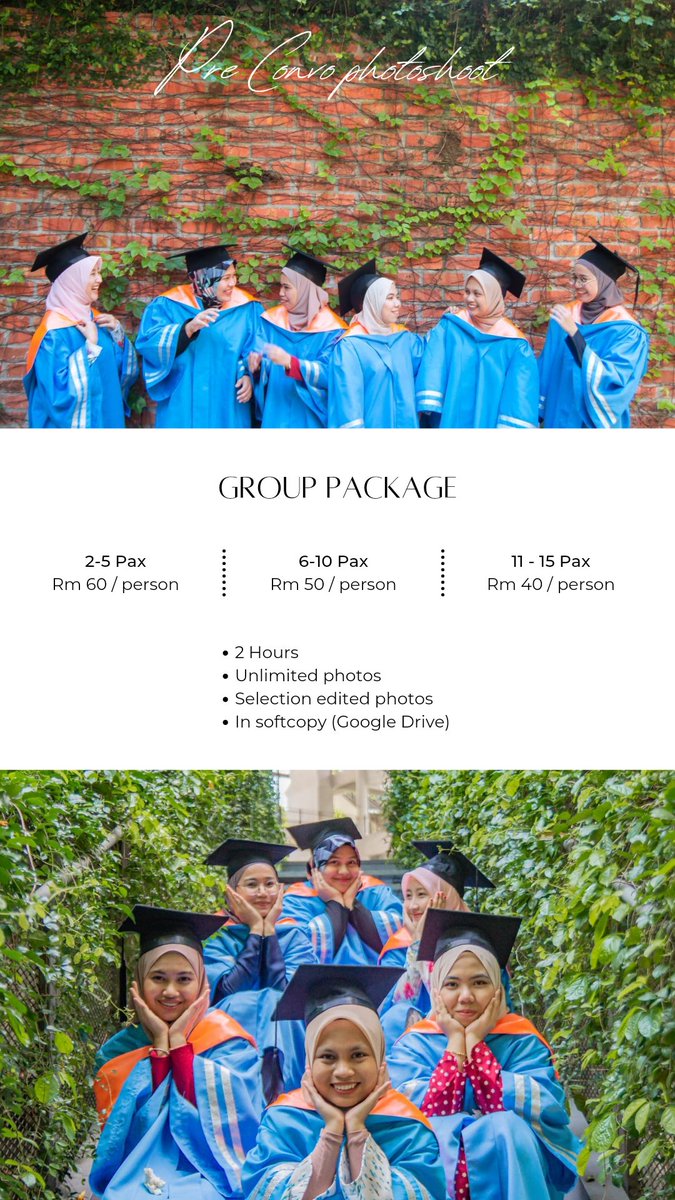luqmnkim's tweet photo. Assalamualaikum dan hai, bagi sesiapa yang masih mencari photographer untuk photoshoot pre convo boleh roger saya ye! ini rate yang saya letak.

btw kalau nak tgk lagi hasil gambar boleh usha insta saya di link ni: https://t.co/qaPmmhnmNj https://t.co/LGXGLRdtm3
