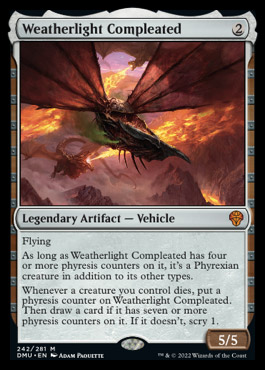 Ok so. 2 Mana 5/5 Flying Scry every time a creature you control dies. Is a blank artifact until 4+ Creatures you control dies, uncrewable before that point. If 7+ creatures died Ok so. 2 Mana 5/5 Flying Scry every time a creature you control dies. Is a blank artifact until 4+ Creatures you control dies, uncrewable before that point. If 7+ creatures died