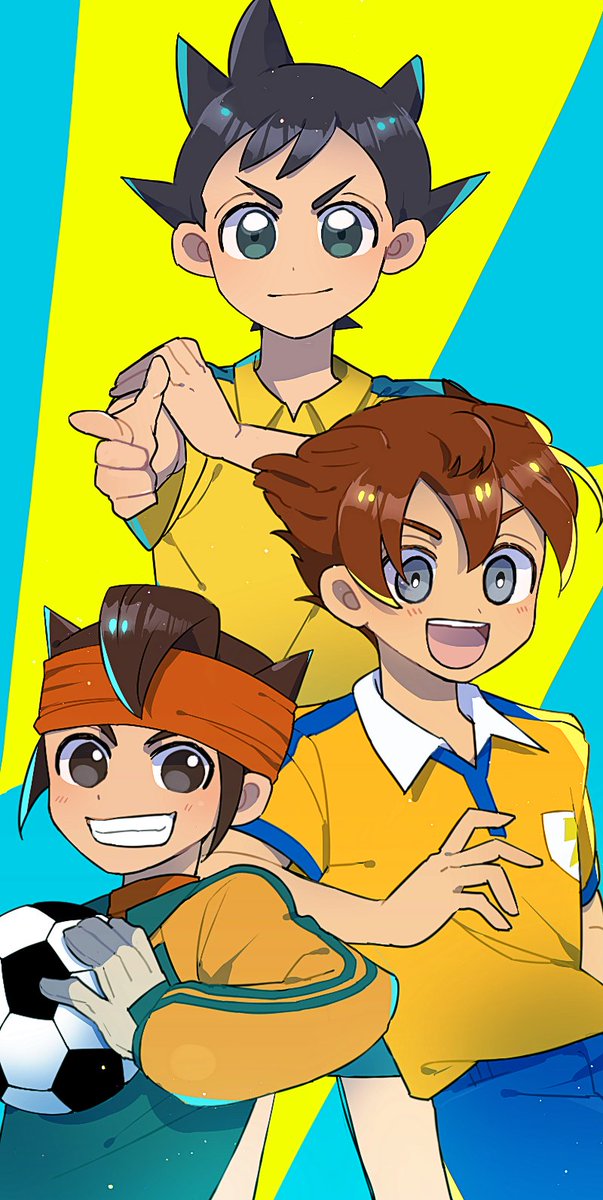 「イナイレ14周年おめでとう～～～!!!!!まともな無印の過去絵が全然なくて申し訳」|滝月のイラスト