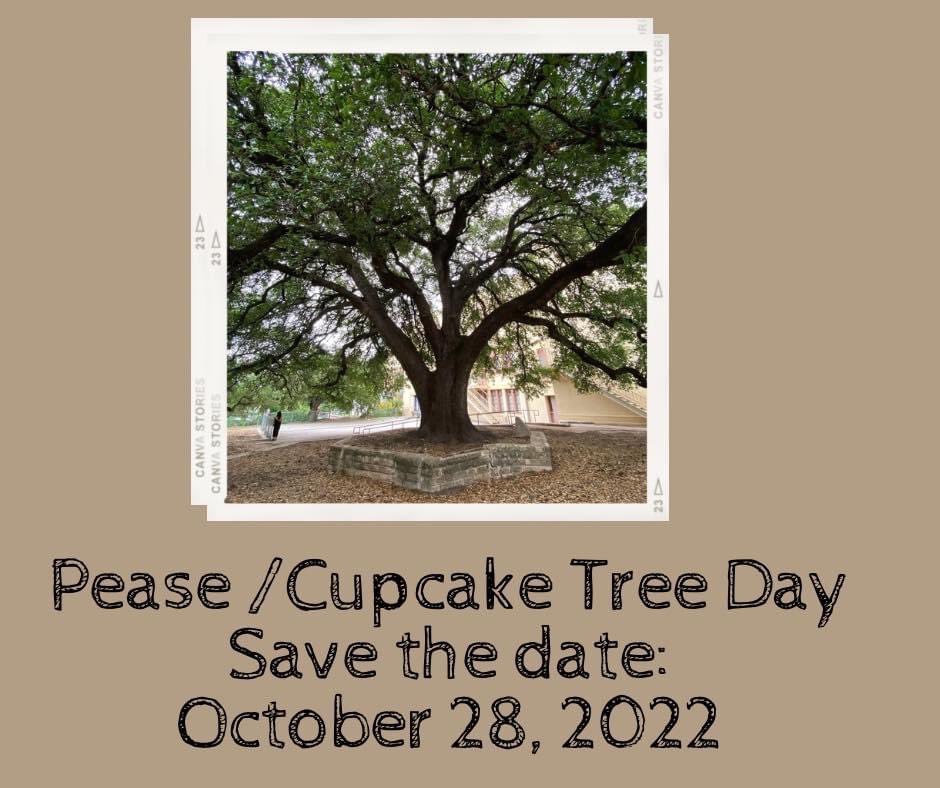 savepease's tweet photo. Save the date! 🧁🌳 https://t.co/qvaVYa1iYP