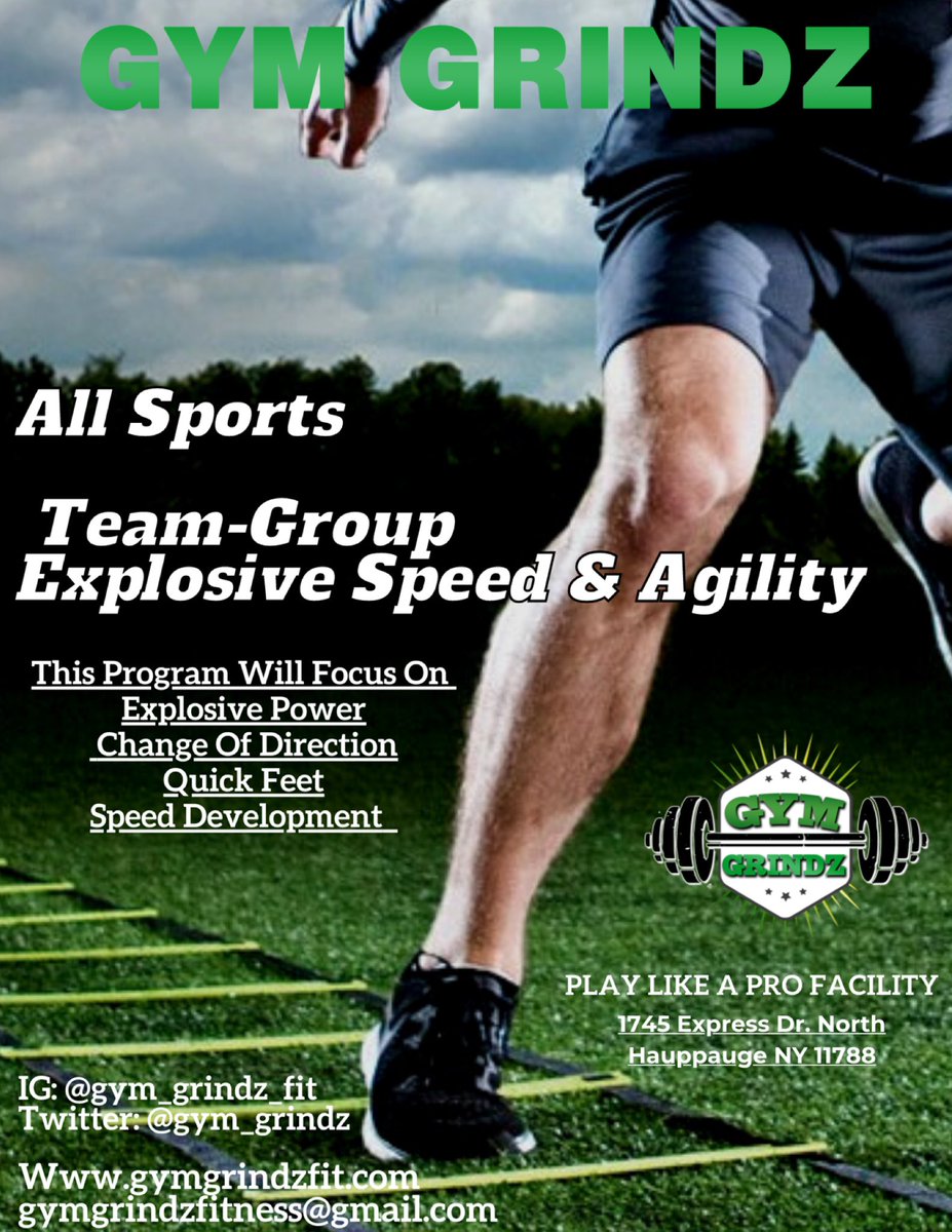 gym_grindz's tweet image. Looking For Speed Development For You Team Or Small Group?!
Look No Further!!! 
Gym Grindz Athletics 
Detailed Speed Training Geared Towards Improving Your Athletes Development!
Contact Us Through DM, Email Or Text Coach DJ @ (646) 229-8391

#speedtraining #explosivespeed