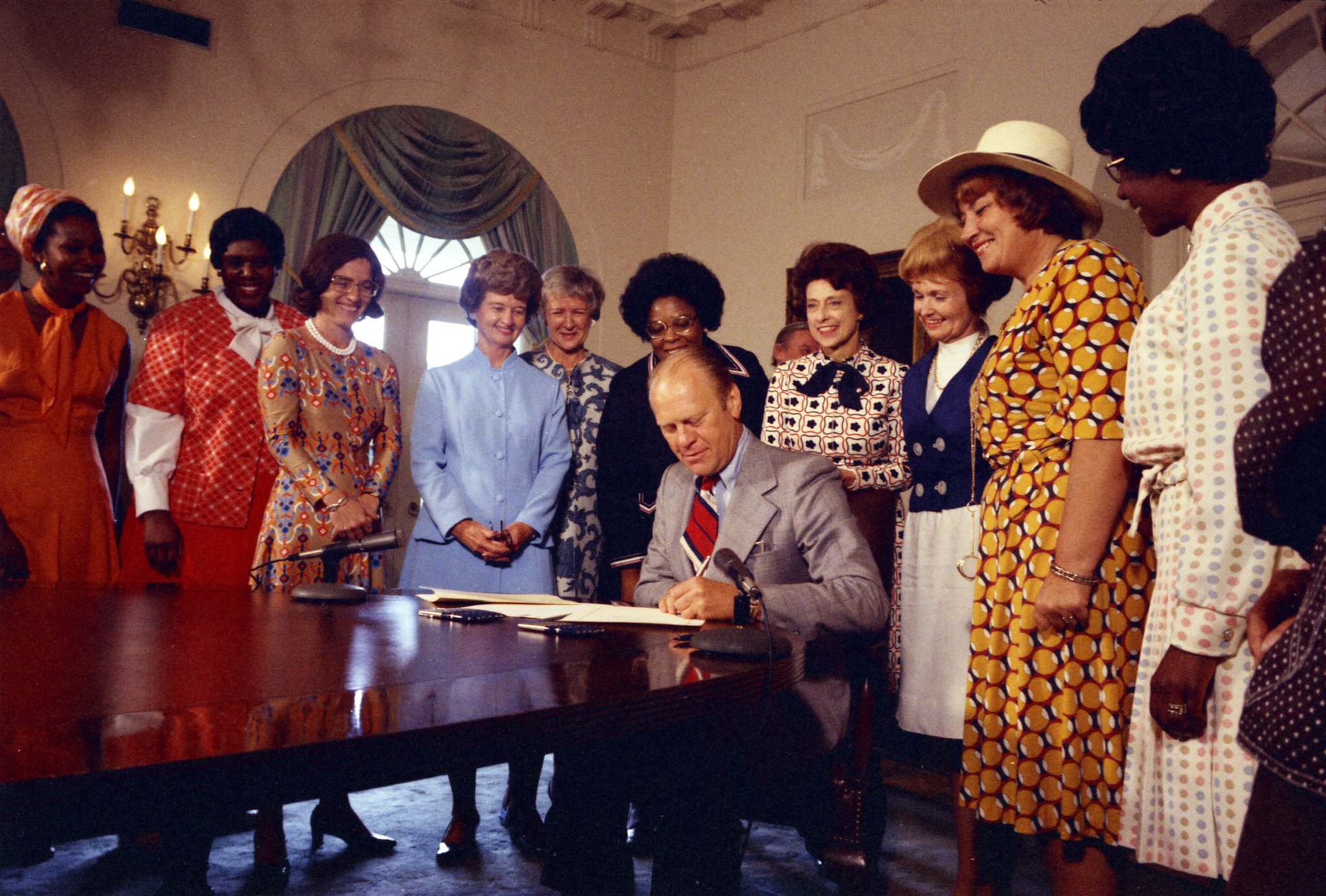 OurPresidents On Twitter President Ford Signing A Proclamation On 