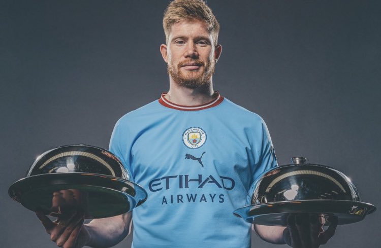 Kevin De Bruyne is now 3 assists away from matching Steven Gerrard’s tally in the Premier League. He’s played 291 less games than him. 😳