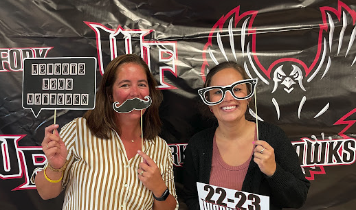 A reminder of West Fork Elementary Back to School Night from 2-7 today!  Make sure to stop in the cafeteria to get a picture with our West Fork Warhawk backdrop and fun signs!  Two food trucks are available on the playground for supper if you are interested!  See you tonight!