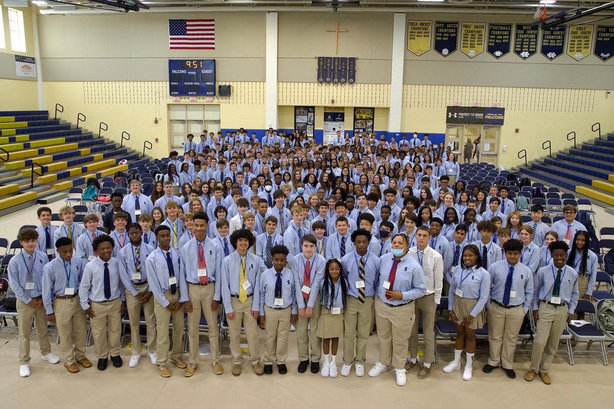 OLGCHS's tweet photo. #Classof2026 is in the building #FalconPride https://t.co/s322wQHPsY
