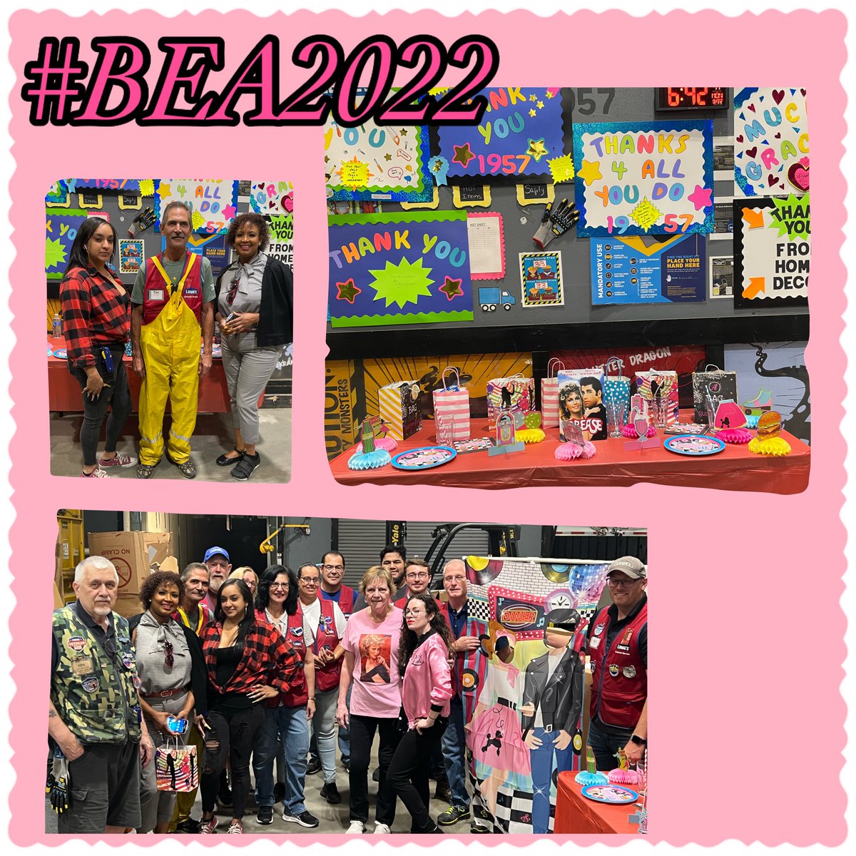 1957Sendy's tweet photo. Way to kick off #BEA2022 With a everyone getting in on a fun grease theme party. Thank you team for everything you do !!! @SamCharles07 @FloydDuchi @TweetUsR30 @cag315 @paularubioHR @TortorellaJ @darwindsunga https://t.co/nofu1rTXya