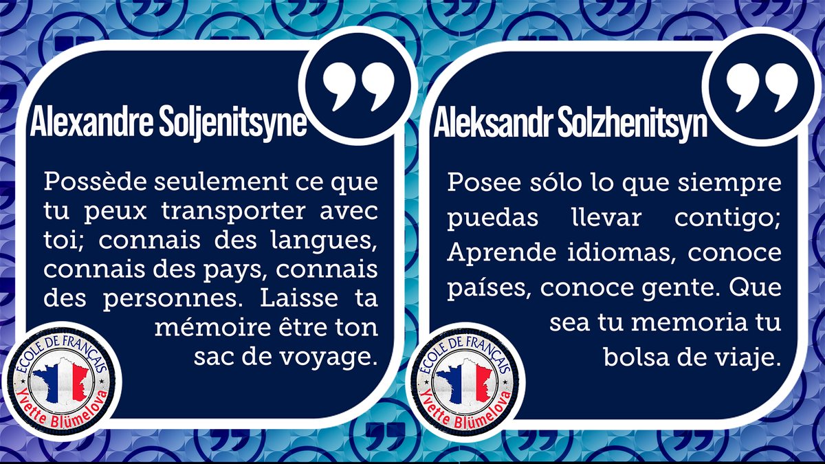 Es indiscutible que hablar varios idiomas te da nuevas oportunidades en todos los ámbitos de tu vida. Emplea bien tu tiempo, aprovecha la virtualidad e inscríbete en nuestros cursos de francés en línea. Mayor información al 0983164655.
#escueladefrances #academiadefrances