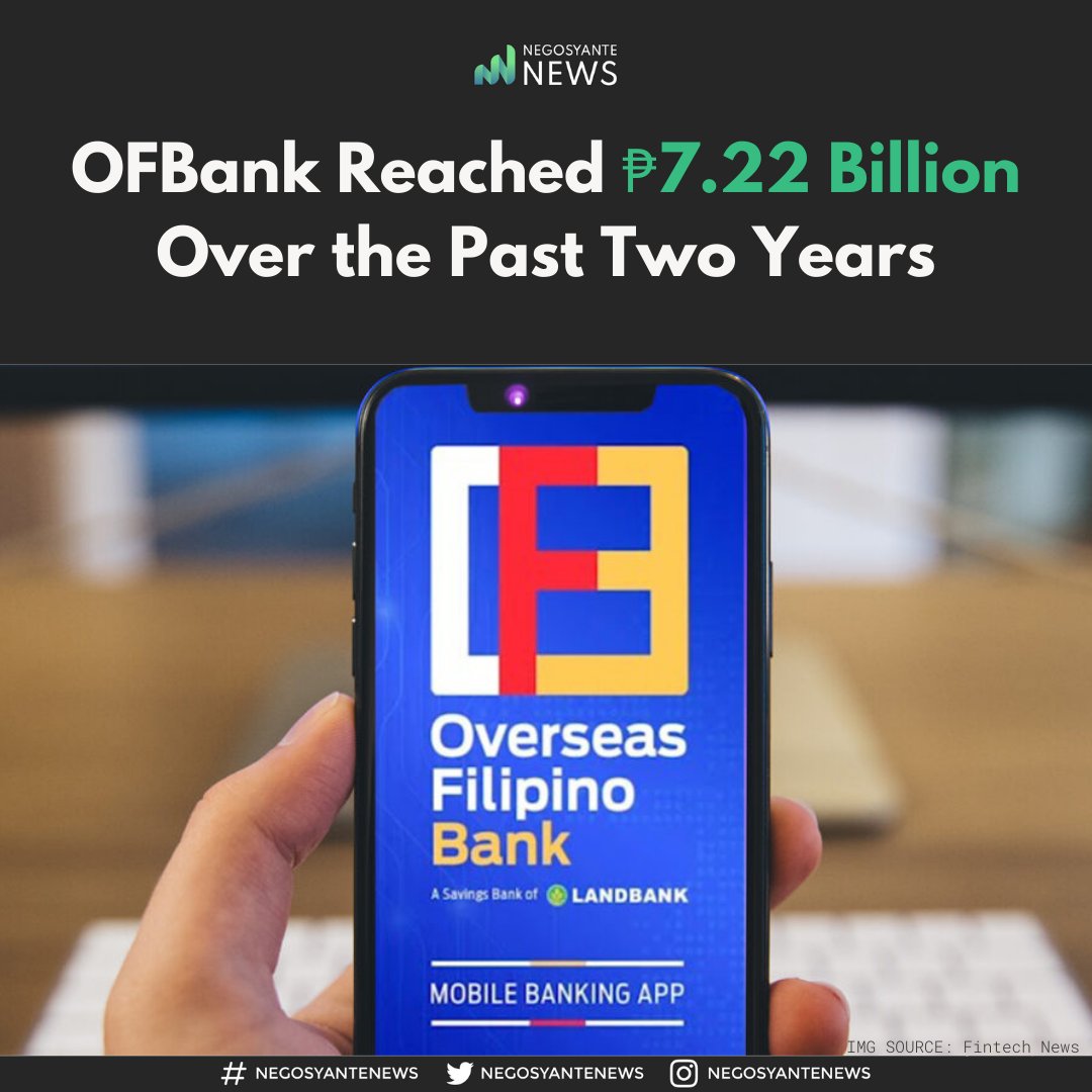 OFBank Reached ₱7.22 Billion Over the Past Two Years

#businessnews #negosyantenews #business #entrepreneur #entrepreneurship #businessowner #smallbusiness #startup #breakingnews #trending #media #philippines #nft #invest