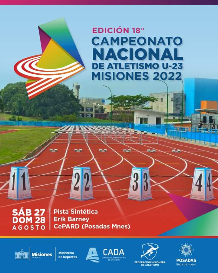 Misiones será nuevamente sede de una competencia nacional de atletismo

Hoy, en la Casa de Gobierno, se realizó el lanzamiento del 18º Campeonato Nacional U23, encabezado por el vicegobernador <a href="/Arce_Carlos_/">Carlos Arce</a>, el ministro <a href="/Hectorjcorti/">Javier Corti</a>, y la presidenta de la FeMA, Ofelia Hippler.