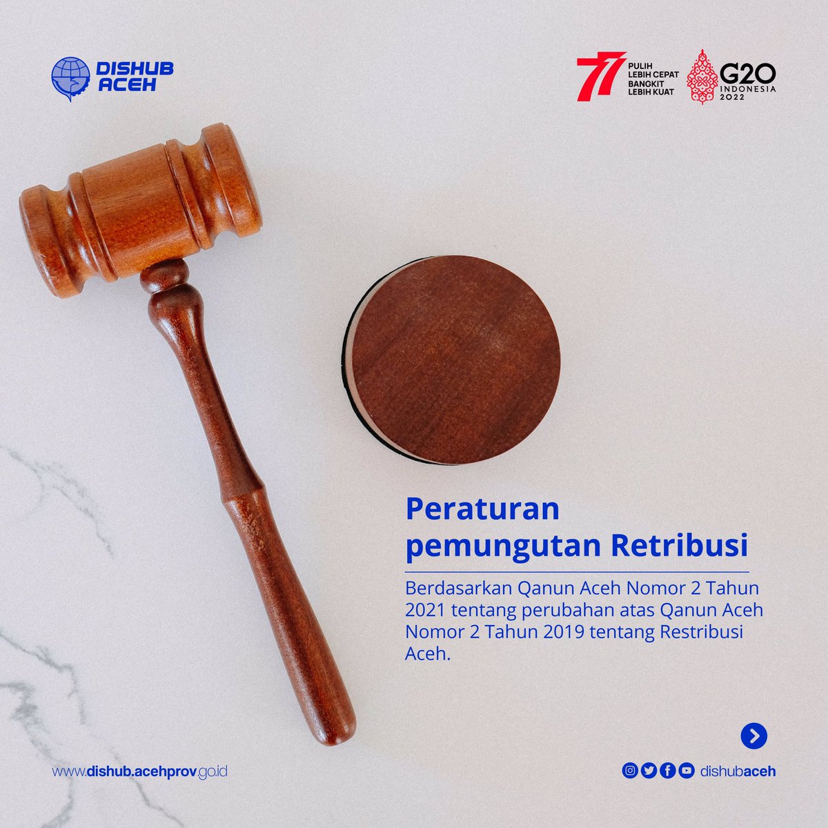 dishub_aceh's tweet photo. Retribusi merupakan salah satu sumber pendapatan asli daerah (PAD) yang berguna untuk pembangunan daerah.
Makanya, Dishub Aceh mengajak RakanModa yang menggunakan jasa angkutan umum AKDP untuk ikut mengawasi operasional angkutan supaya memasuki terminal.
#DishubAceh 
#Retribusi https://t.co/GfqhWY6tVB