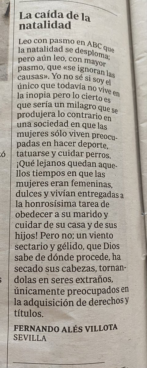 Es una vergüenza q un periódico como <a href="/abc_es/">ABC.es</a> publique barbaridades así