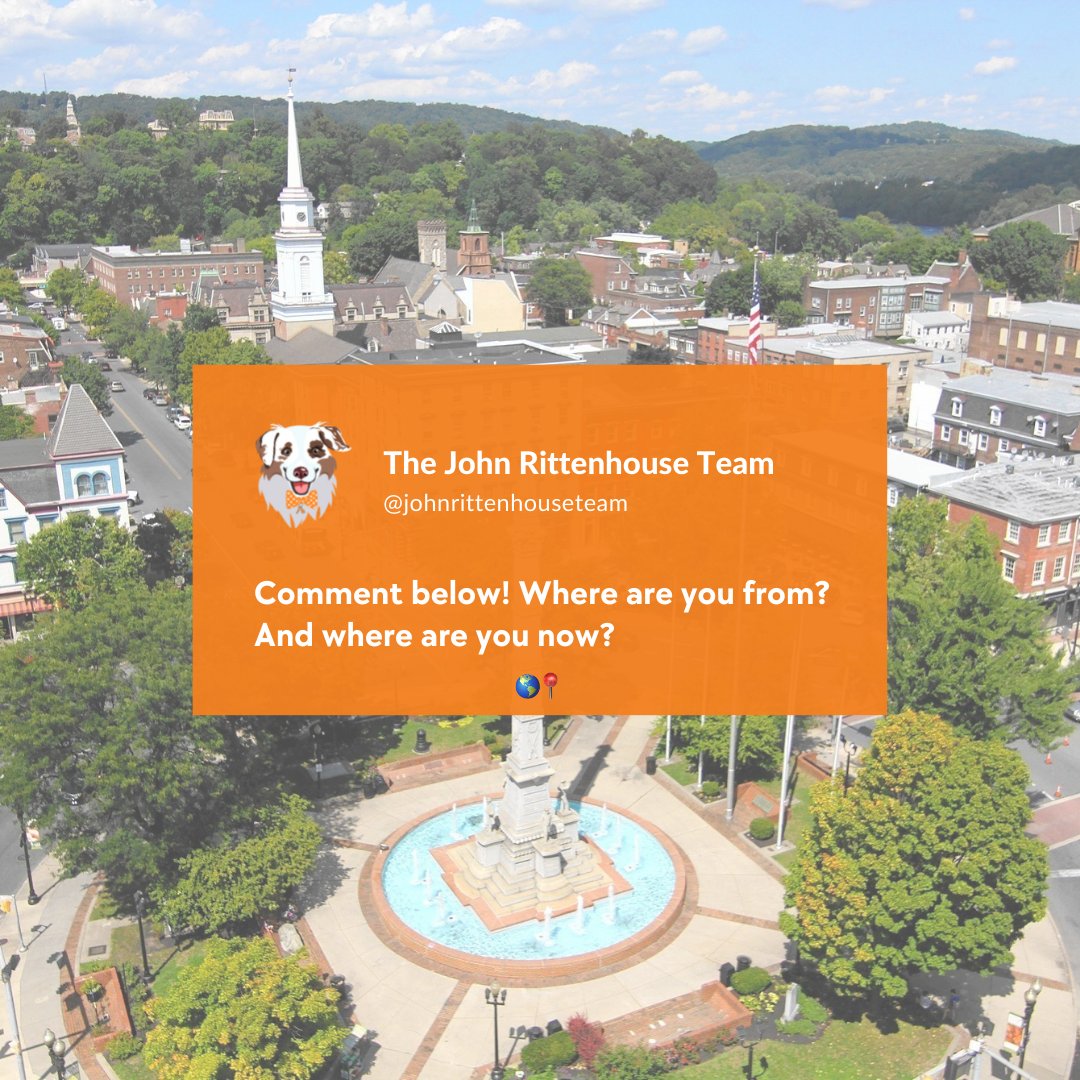 RittenhouseTeam's tweet photo. Where did you come from and where are you now? Tell us in the comments! (Bonus points if you're in our little slice of heaven!)

⚫️John &amp; Erica Rittenhouse
🔸Greater Lehigh Valley and Philly Real Estate Team 🔸 https://t.co/P2TYo5S1zv