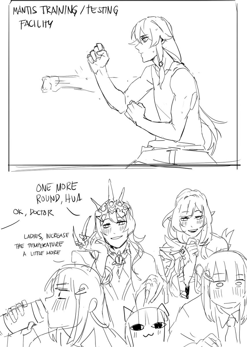 hua getting objectified by thirsty scientists pt 2 + ellie + pardo

something something abyss temperatures 