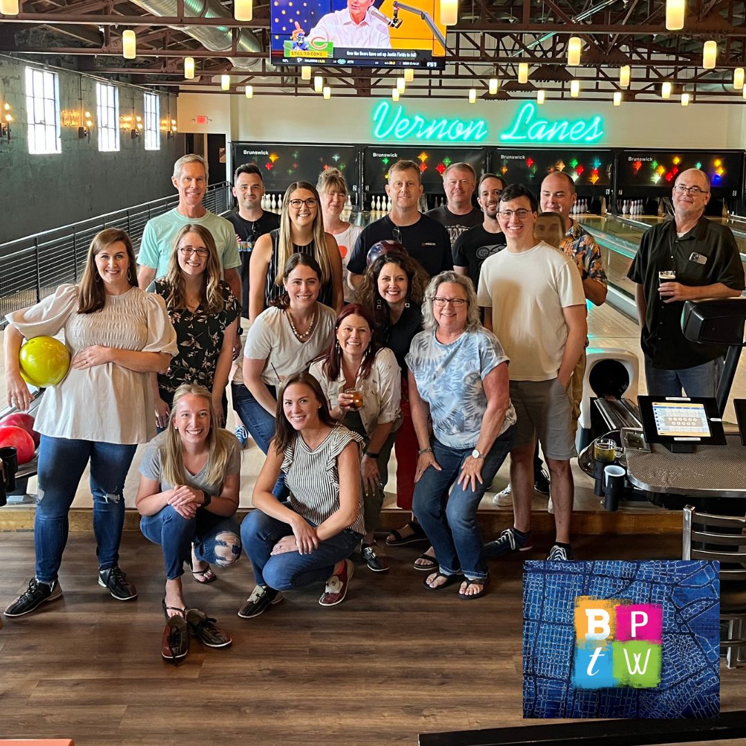 Vimarc's tweet photo. We are incredibly proud to be among the Best Places to Work, according to @BFLouisville, for the sixth year in a row. To celebrate our team enjoyed a fun filled outing to our neighborhood bowling alley @VernonLanes1575 last week. https://t.co/tGNIYwGnEI
