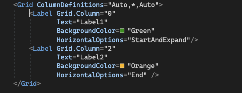 GeoCoder71's tweet photo. Maybe we can use a grid instead of HorizontalStackLayout https://t.co/bHRKz4cSL0