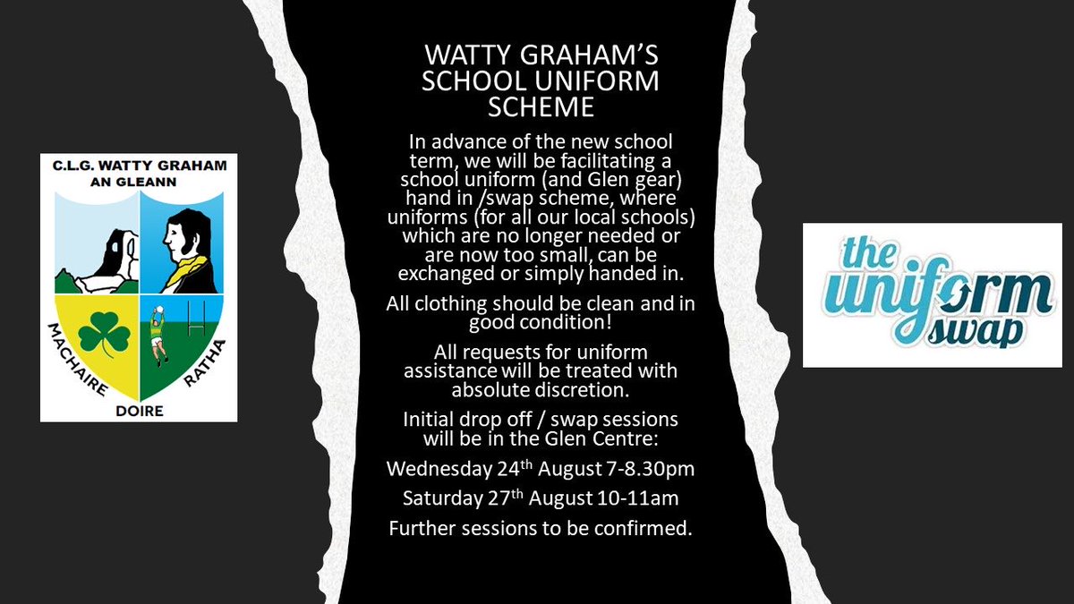 CLG Watty Graham, Gleann tweet media