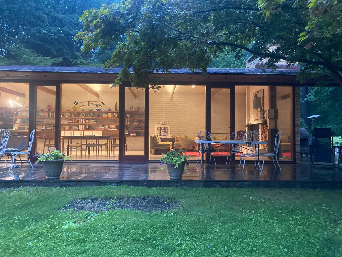 Contemporary photos of Schweikher's Charlotte &amp; Isaiah Lew House built in 1951 in Frank Lloyd Wright's Usonia Cooperative community, Pleasantville, NY.
* 2018 images from real estate listing of Houlihan Lawrence (Amy Via).
* Last 2 photos 2021 by #schweikherhousepreservationtrust