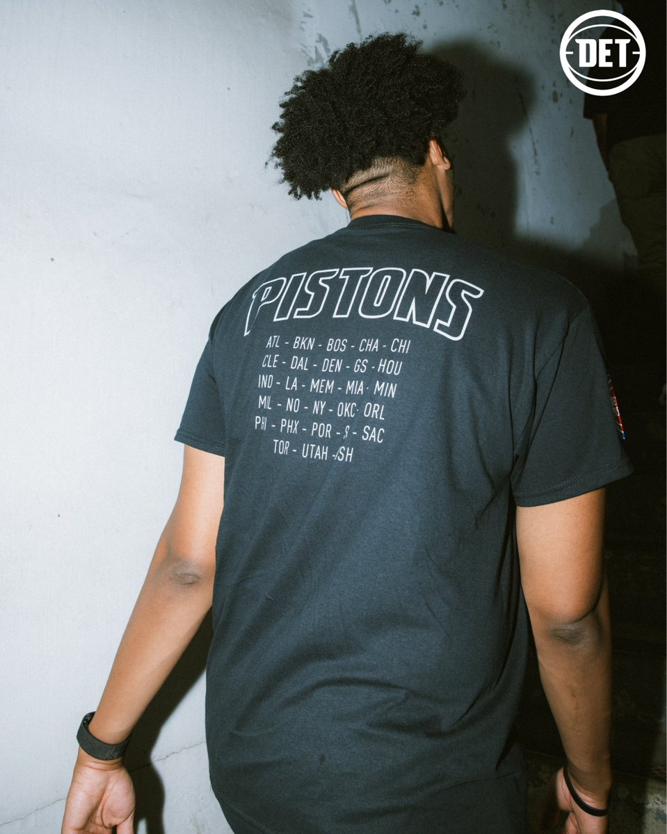 DetroitPistons's tweet photo. You've heard it, you've said it, you've repped it. Our Detroit Vs. Everybody Collection is NOW LIVE ONLINE. Grab it while you can‼️

@tommeywalker | #DetroitVsEverybody

🔗: https://t.co/tjqvG5YfFT https://t.co/aR9TsRVQiD
