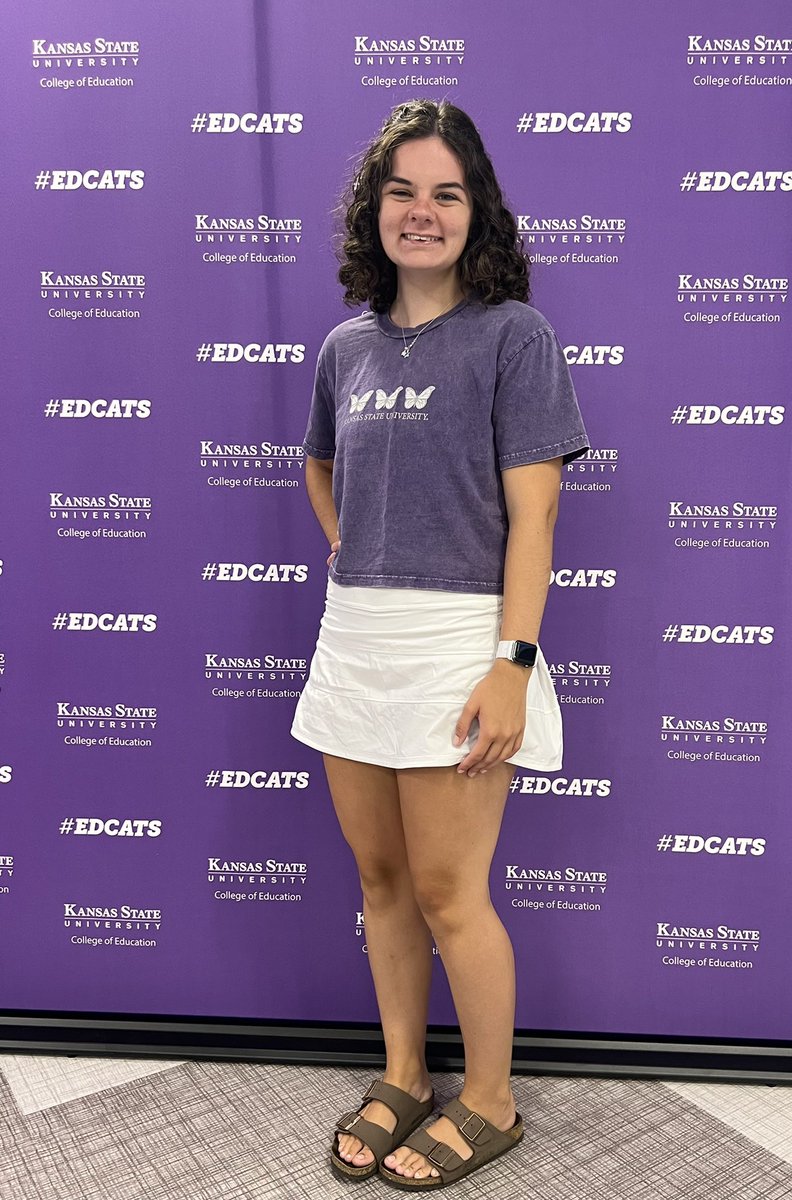 It’s the first day of school! Stop by the lobby of Bluemont Hall to get your picture taken and to be featured on our social media! #edcats #back2bluemont #edcatsoncampus