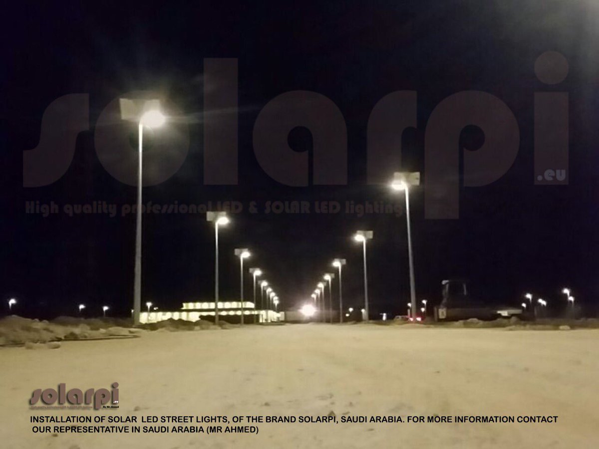 solarpi_eu's tweet photo. https://t.co/F7yFrQUJ6h Solar Led lighting at the Border Guard #military base, Saudi Arabian #desert. https://t.co/qd6jJ7bKEm