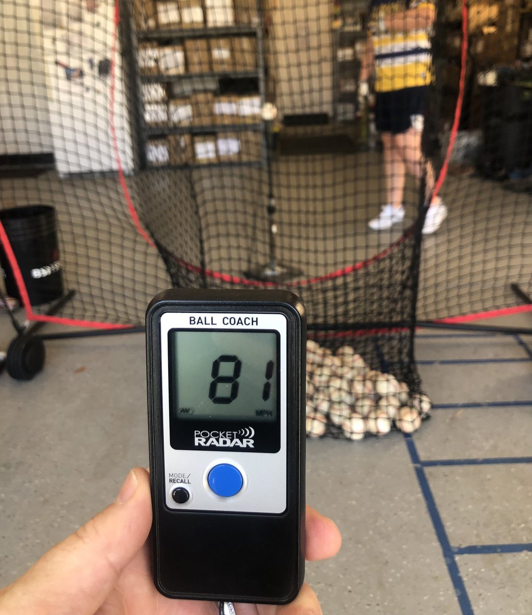 SeanDowns2026's tweet photo. Improving on #ExitVelo
#OldPRWas78 #HardWork #Lifting #Missile2 #StingIt #Freshman #14yo
@TheCanesBBWest @CanesIEBaseball @CanesBBscouting @stinger_sports @TopPreps @EC_Recruit @ExpoRecruits @FieldLevel @PBR_California @3leftsbaseball https://t.co/CQ2CPly2yB