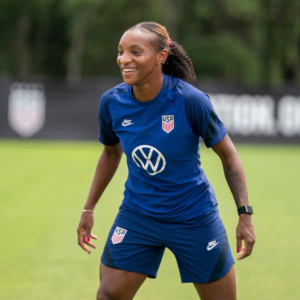 .<a href="/Cdunn19/">Crystal Dunn | Soubrier |</a>, who gave birth to her son Marcel on May 20, will join camp for training as she continues her return to fitness but will not feature in the matches.
