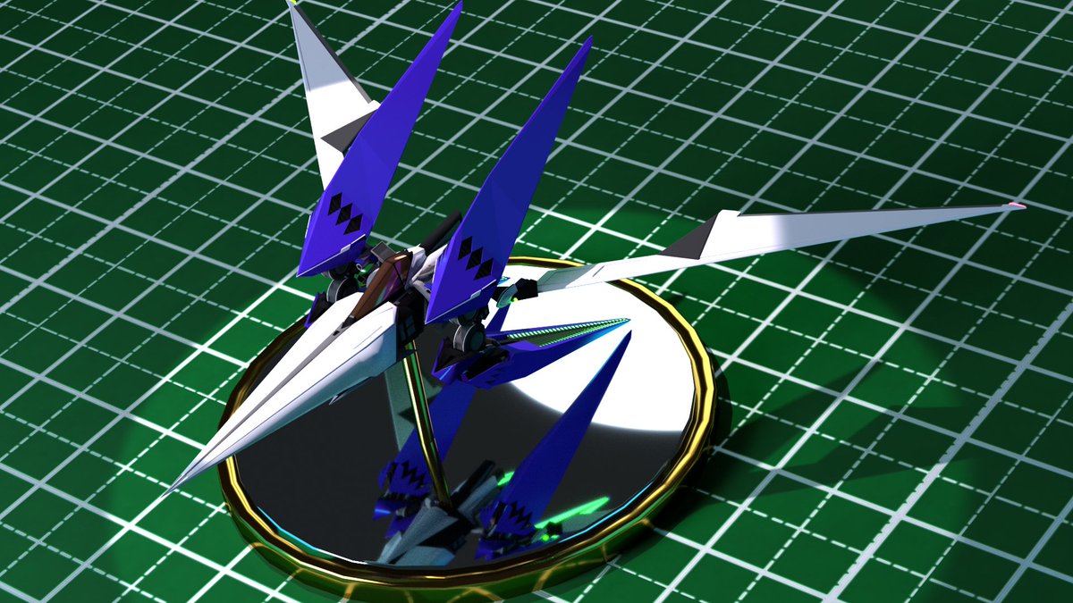 nanaba_3dcg's tweet photo. アーウィン(『#スターフォックス アサルト』版)、完成しました！
製作期間は約8日
#blender #blender初心者 #b3d #starfox https://t.co/5FBgEM1o2a