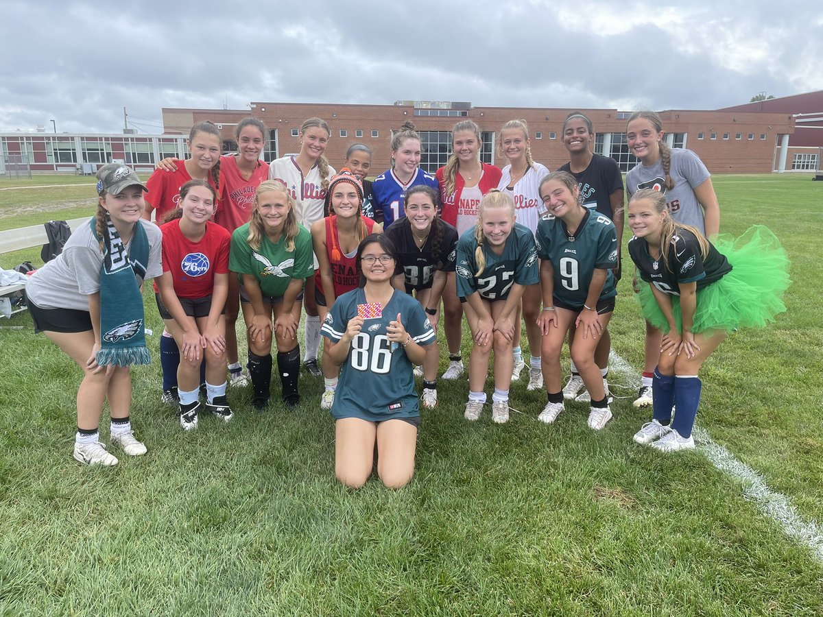 Preseason Day 1 in the books! Favorite Pro Sports Team day! 🦅⚾️🏈🏑🏒