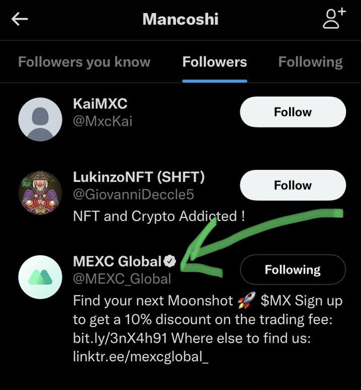 iamCryptoSay's tweet photo. Que pasa KAY PACHA today ! One TG community member discover that the $PACHA ‘s Dev @mancoshi_return is following today by @MEXC_Global … 👀  https://t.co/zJHAXosFhB https://t.co/GUqYwvyD6v