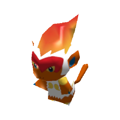 MiserySavour's tweet photo. Absolutely OBSESSING over infernape's model from Pokémon rumble rush. https://t.co/Mw0nx4LkuG