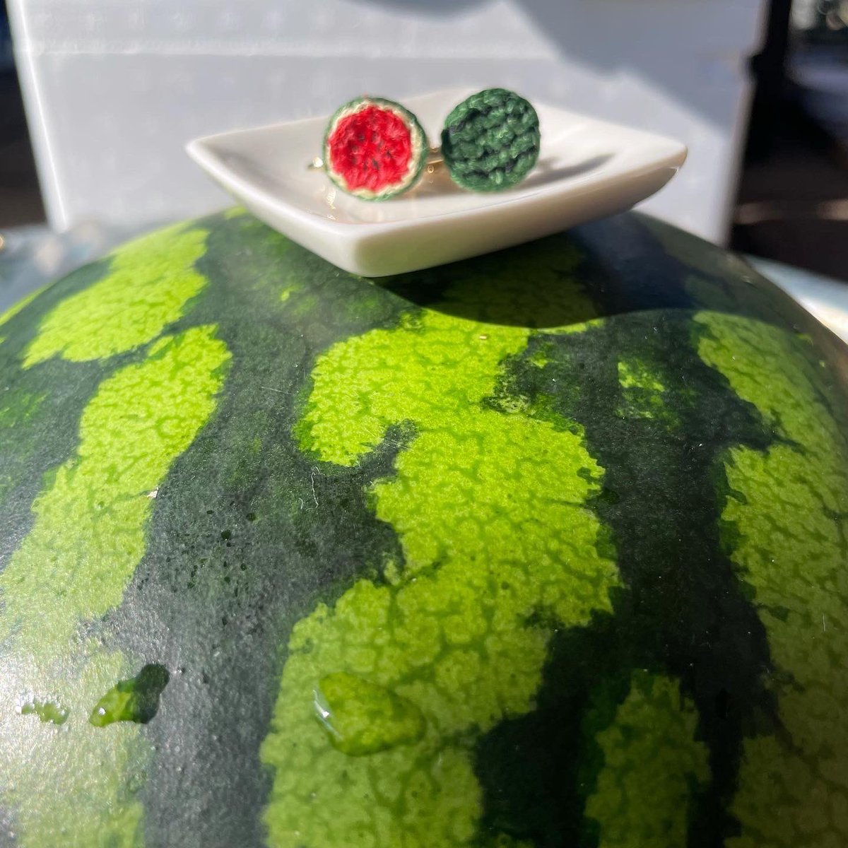 apple_boy1997's tweet photo. スイカピアス🍉 https://t.co/0F4SCx78dl