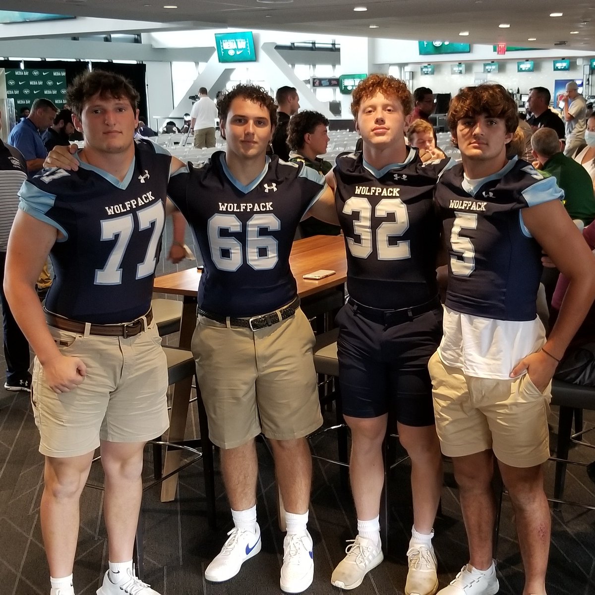 SFCFootballNJ's tweet photo. The Super Football Conference is live at MetLife Stadium – partnering with the NY Jets – for its annual Sportsmanship & Media Day. Players are meeting with journalists and participating in a sportsmanship seminar. (part 6) #SFC #SuperFootballConference #NYJets #MetLifeStadium https://t.co/rqUwlZTmNJ