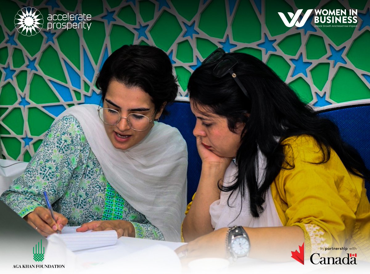 ApProsperity's tweet photo. 👩🏻‍💼👩🏻‍💼 Women in Business (WIB)  |  Gilgit Session 

We concluded our training and advisory sessions for our women in a business (WIB)  program which is the customized Acceleration Program to facilitate women entrepreneurs from Gilgit-Baltistan and Chitral. 

1/3 https://t.co/9TgyRA6DUs