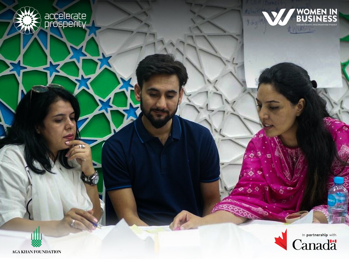 ApProsperity's tweet photo. 👩🏻‍💼👩🏻‍💼 Women in Business (WIB)  |  Gilgit Session 

We concluded our training and advisory sessions for our women in a business (WIB)  program which is the customized Acceleration Program to facilitate women entrepreneurs from Gilgit-Baltistan and Chitral. 

1/3 https://t.co/9TgyRA6DUs