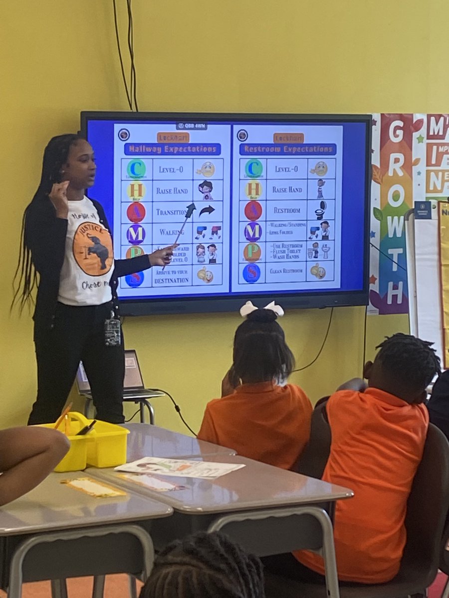 Our scholars are learning the Lockhart Way! Procedures and expectations starting day one with Ms. Hall’s 2nd grade class. <a href="/lockhartES/">Lockhart Elementary</a> #SoaringToNewHeights