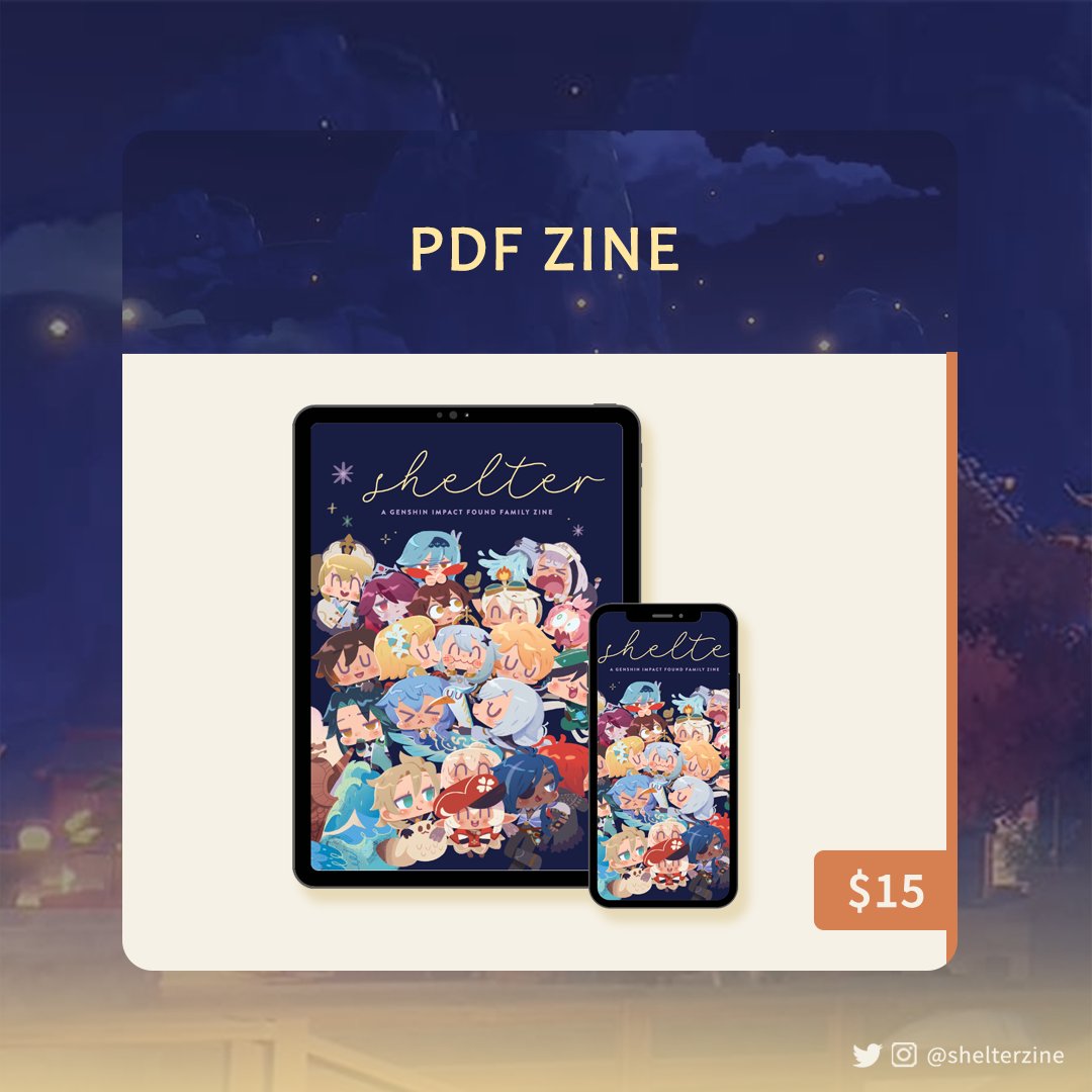 Genshin Found Family Zine PREORDERS on Twitter "🌼 PDF ZINE 15